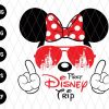 First Trip Family Minnie Vacation Svg File