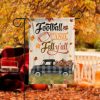 Football and Fall Y’all Garden Flag – 12×18 Garden Flag