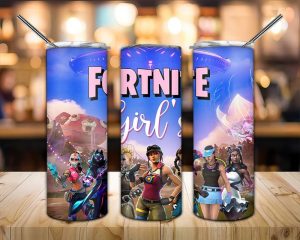 Fornite Girl Tumbler Png