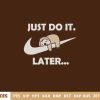 Funny Sloth Embroidery Design