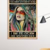 Girl They Whispered To Her You Cannot Withstand The Storm Poster Print