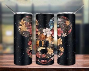 Glitter Mouse Mickey Tumbler Png