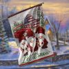Gnomes Let It Snow Garden Flag – 12×18 Garden Flag