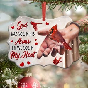 God Has You In His Arms Ornament PNG
