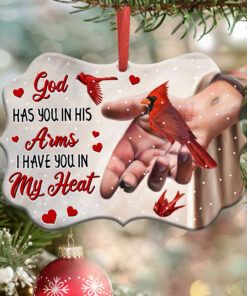 God Has You In His Arms Ornament PNG