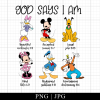 God Says Mickey And Friends Png Family Trip 2023 Png