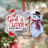 God’s Love Never Melts Ornament PNG