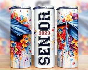 Graduation Senior 2023 Tumbler Png