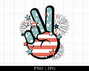Groovy 4th Of July Png