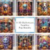 Halloween Animals Coloful Tumbler Png