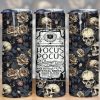 Halloween Black Rose Hocus Pocus Tumbler Png