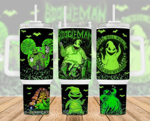 Halloween Characters Oogie Boogie 40 Oz 2 Piece Tumbler Wrap