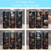 Halloween Creepy Toys Tumbler Png