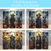 Halloween Evil Scarecrow Tumbler Png