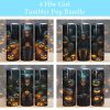 Halloween Girl Creepy Pumpkins Tumbler Png