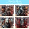 Halloween Horror Clown Tumbler Png