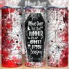 Halloween Horror Spooky Bitch Season Tumbler Png