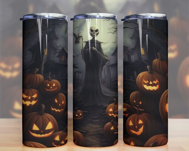 Halloween Jack Skellington Pumpkins Tumbler Png Halloween Jack Skellington Pumpkins Tumbler Png
