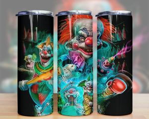 Halloween Killer Clowns Tumbler Png