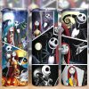 Halloween Movies Characters Jack And Sally Tumbler Png