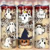 Halloween Pumpkin Boo Tumbler Png