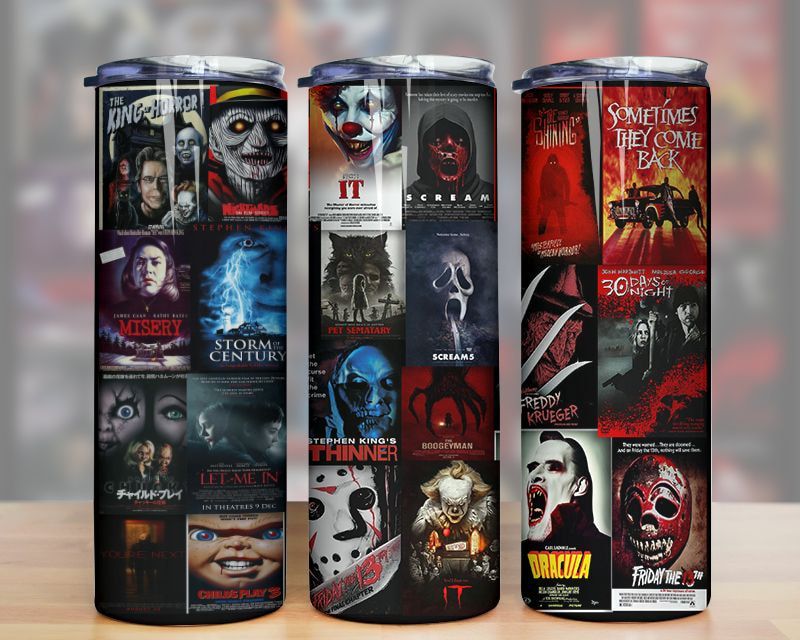 Halloween Scary Horror Films Tumbler Png Halloween Scary Horror Films Tumbler Png