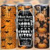 Halloween Spooky Bitch Season Tumbler Png