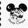 Happy Camper Mickey Svg File
