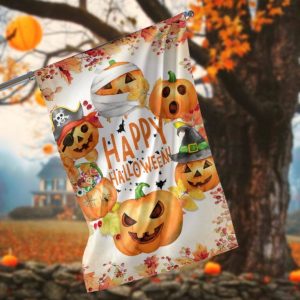 Happy Halloween Garden Flag – 12×18 Garden Flag