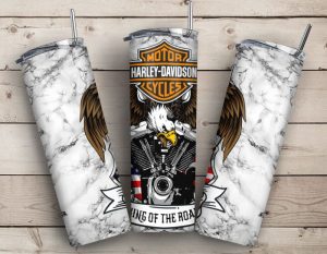 Harley Davidson Motorcycles Tumbler Png