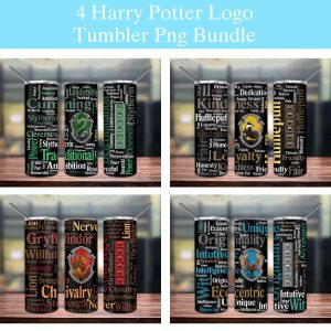Harry Bundle Tumbler Png 20oz Skinny Tumbler Png