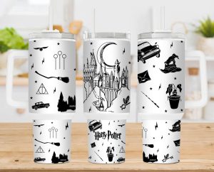 Harry Magic 40 Oz 2 Piece Tumbler Wrap