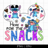 Here For The Snacks Stitch Png Family Trip 2023 Png