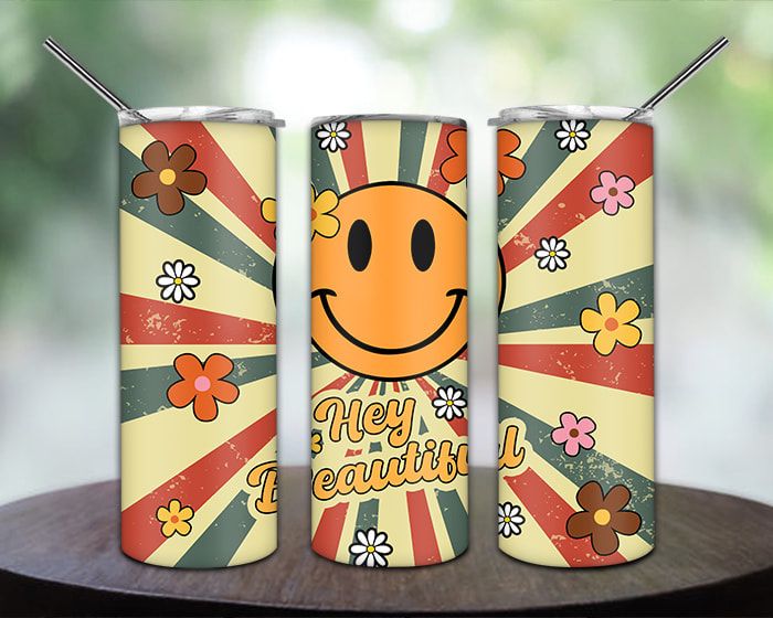 Hey Beautiful Retro Tumbler Png Hey Beautiful Retro Tumbler Png