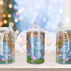 Hippopotamus Sippy Cup Sublimation Design