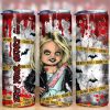 Horror Character Chucky Bride Tumbler Png