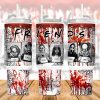 Horror Character Friends 40 Oz 2 Piece Tumbler Wrap