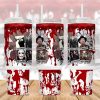 Horror Characters Friends 40 Oz 2 Piece Tumbler Wrap 2