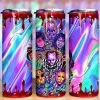 Horror Characters Hologram Tumbler Png