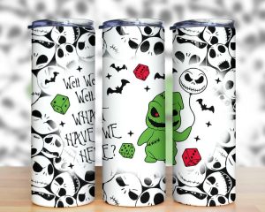 Horror Characters Jack Oogie Tumbler Png