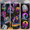 Horror Characters Neon Tumbler Png
