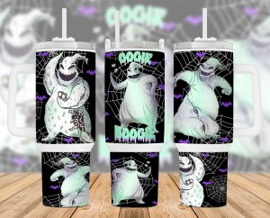 Horror Characters Oogie Xray 40 Oz 2 Piece Tumbler Wrap