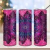 Hot Pink Mandala Tumbler Png
