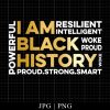 I Am Black History Png