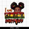 I Am Black History Png Black Girl Peekaboo Png