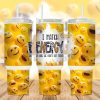 I Match Energy Smile Face 40 Oz 2 Piece Tumbler Wrap
