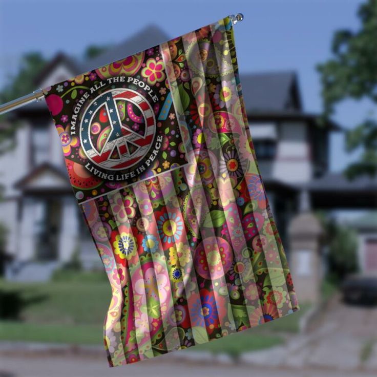 Imagine All People Living Life In Peace Garden Flag – 12×18 Garden Flag Imagine All People Living Life In Peace Garden Flag – 12×18 Garden Flag