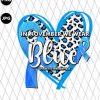 In November We Wear Blue Diabetes Awareness Png - Customvouge