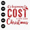 It’s Beginning to Cost a lot Like Christmas Svg file