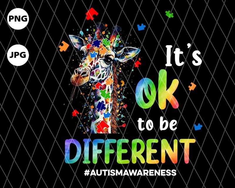 Its Ok To Be Different Png Autism Awareness Png Its Ok To Be Different Png Autism Awareness Png
